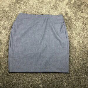Banana Republic Womens Size 6‎ Blue Pencil Skirt